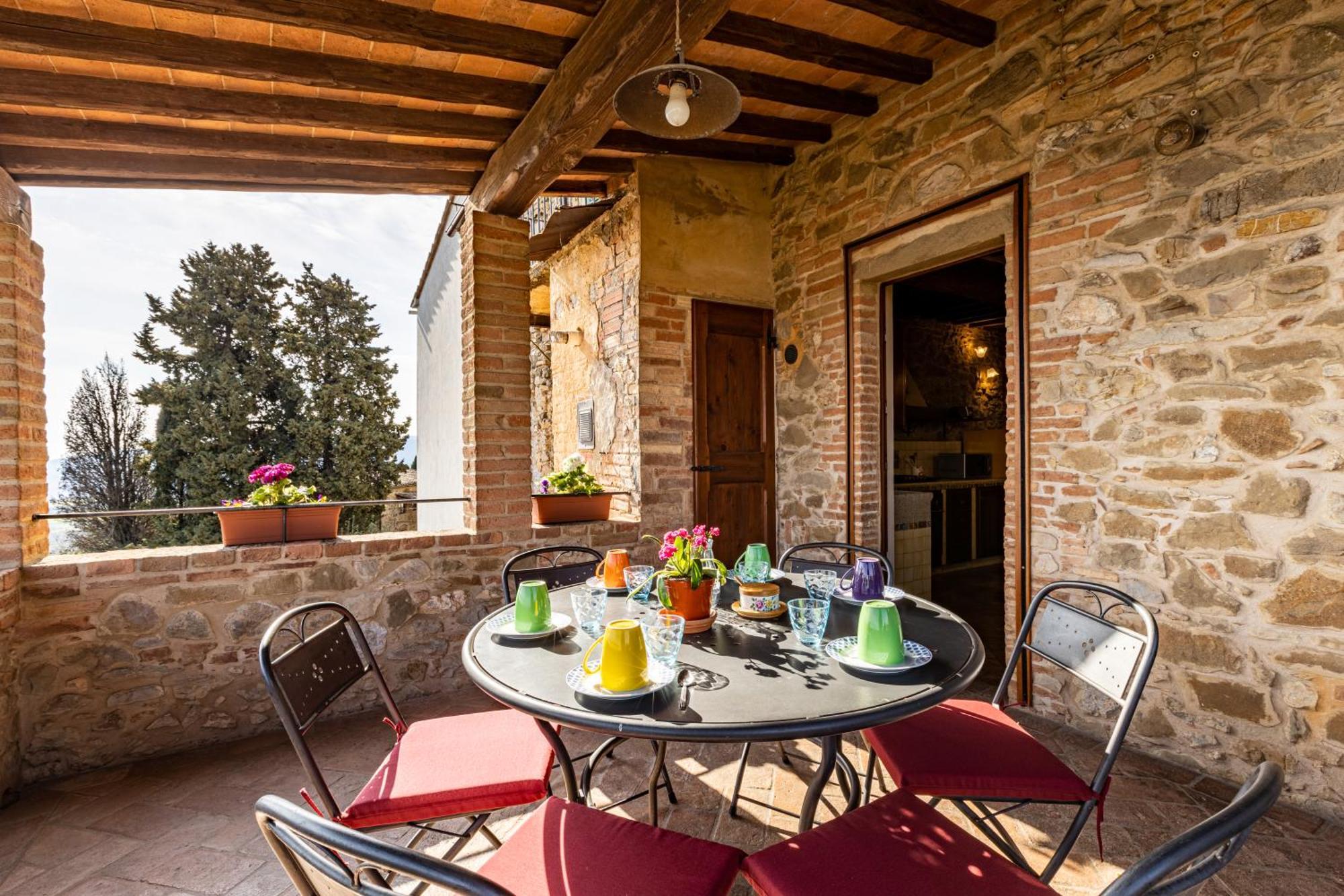 Vila La Terrazza Chianni Exteriér fotografie