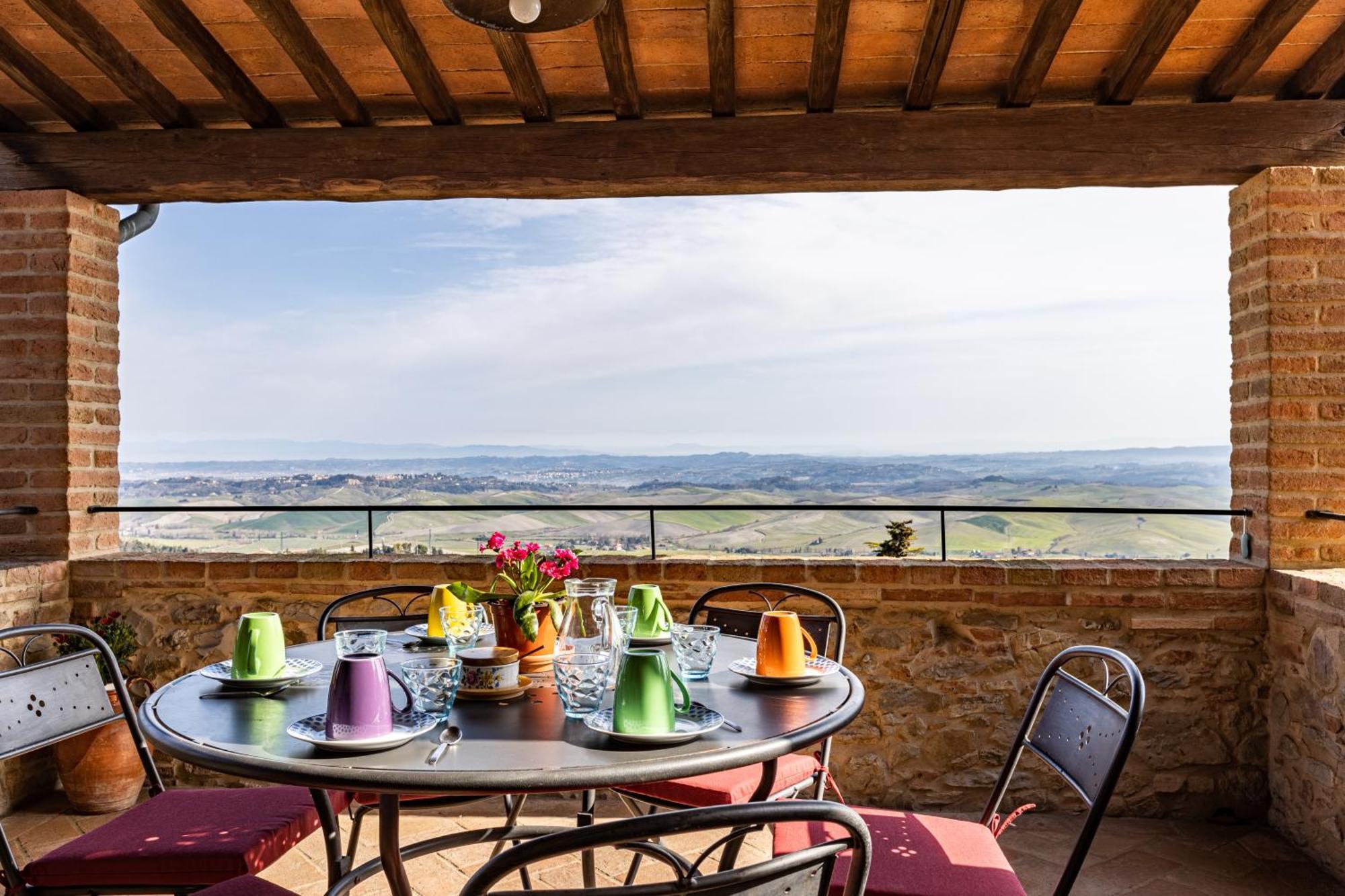 Vila La Terrazza Chianni Exteriér fotografie